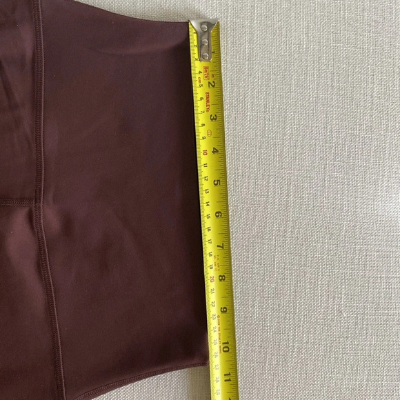 CRZ Yoga High Rise Butterluxe Leggings Taupe Brown Crop 25” XS - Picture 12 of 12